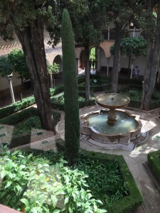 OK, the garden at my house is not exactly like this.
