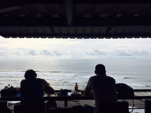 Watching the sunset